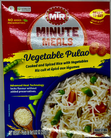Vegetable Pulao MTR 300gr. Ready To Eat