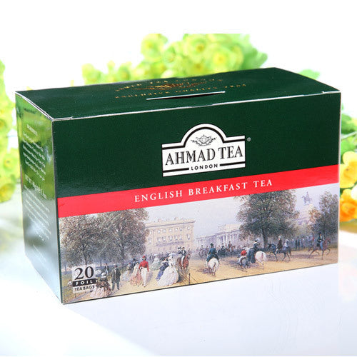 Ahmad English Breakfast Tea (One Box of 20 Tea Bags) 40g – International  Food Shop