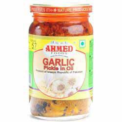 Garlic Pickle in Oil 11.64 ozs (Ahmed)