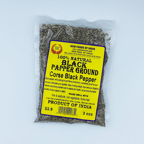 Black Pepper Ground 3  OZS