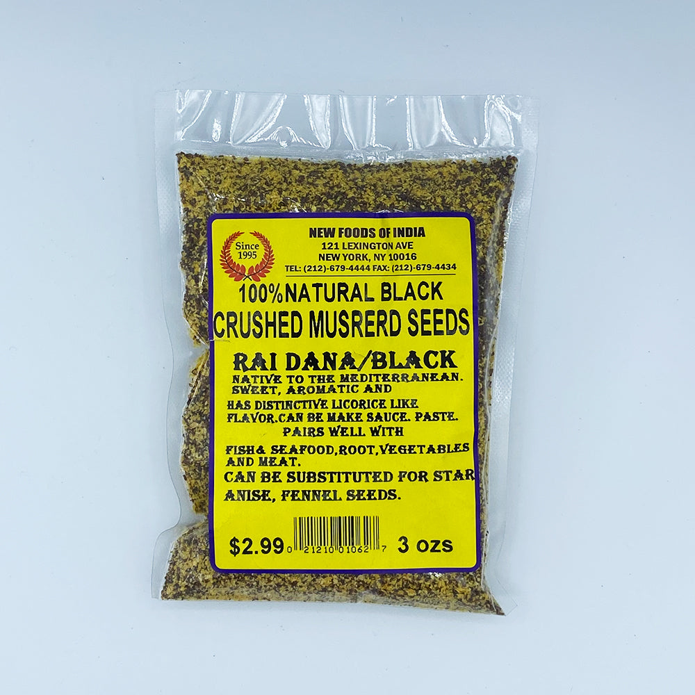 Black Crushed Musrerd Seeds