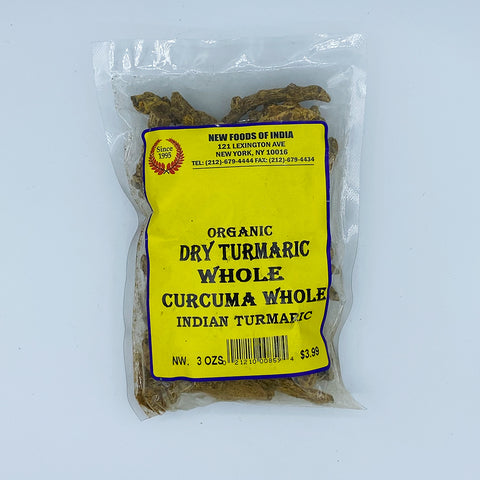 Organic Dry Turmaric Whole