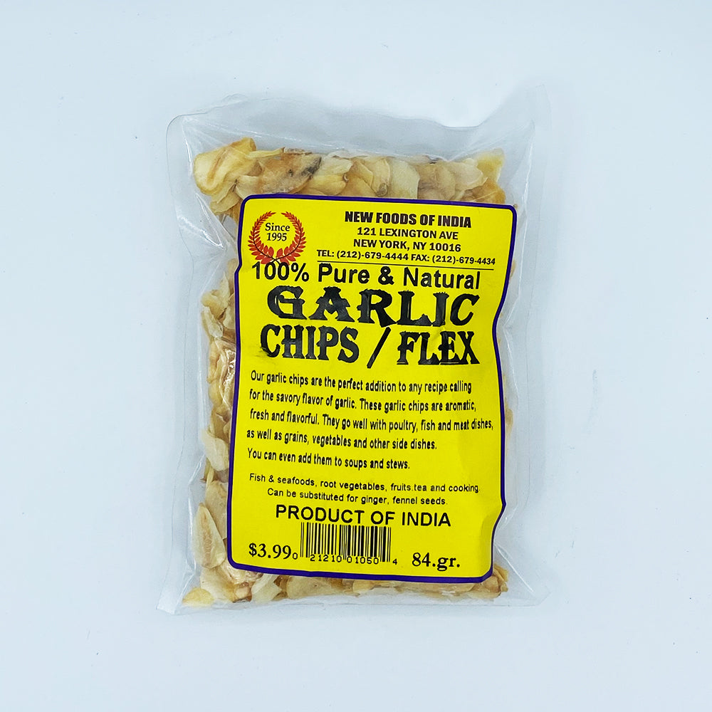 100% Pure & Natural Garlic Chips / Flex