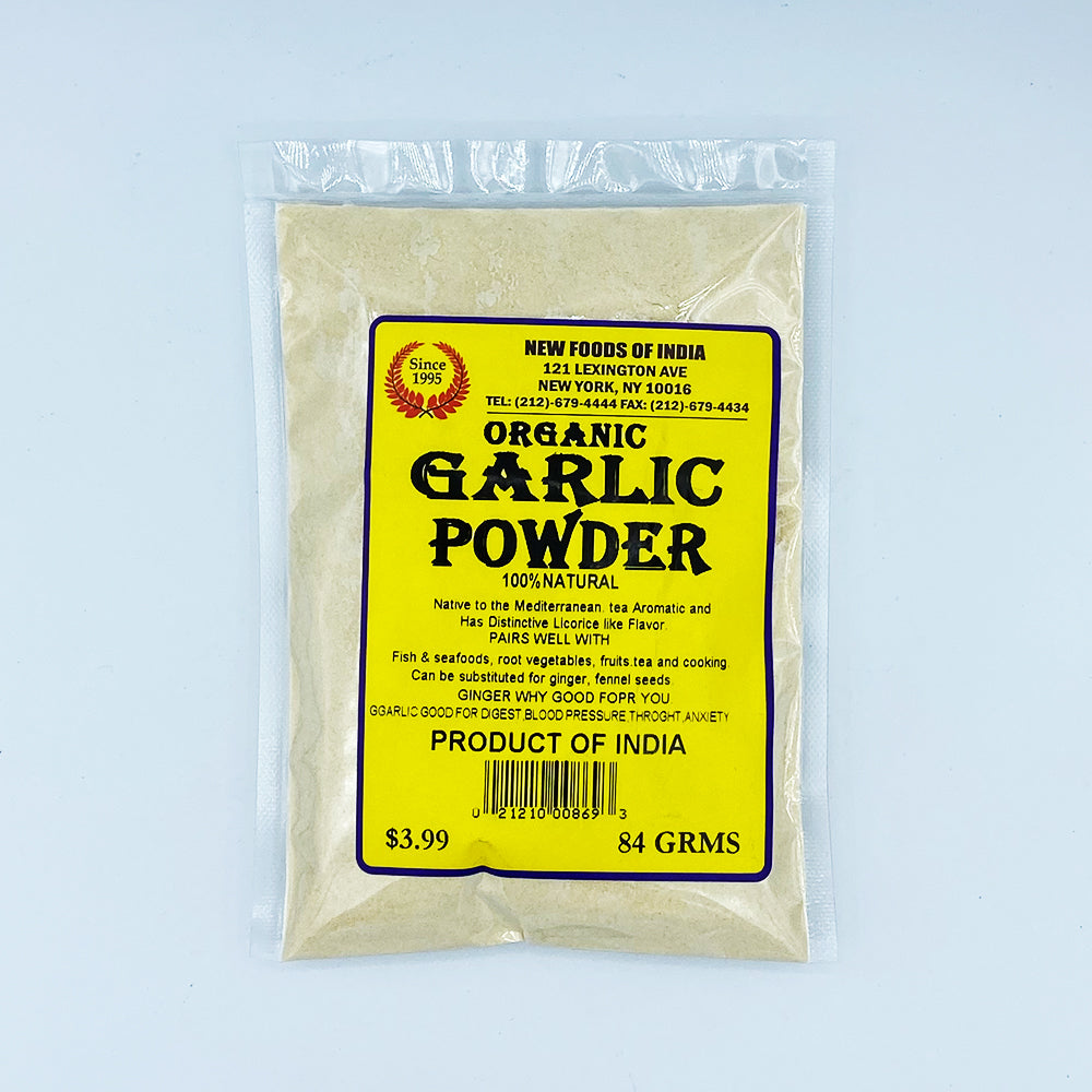 Garlic Powder 100% Natural/ Organic 84 grams.