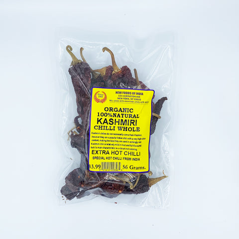 Organic 100% Natural Kashmiri Chilli Whole