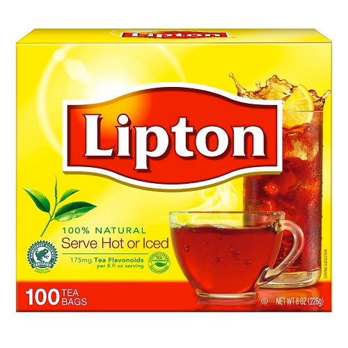 LIPTON  100 TEA BAGS