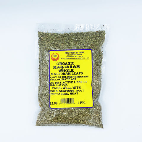 Organic Marjaram Whole