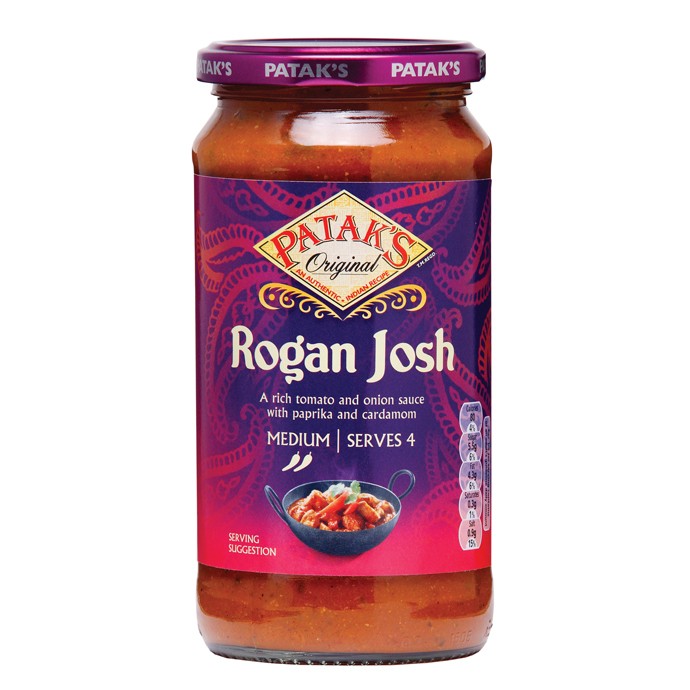 ROGAN JOSH Curry Sauce 10 Ozs