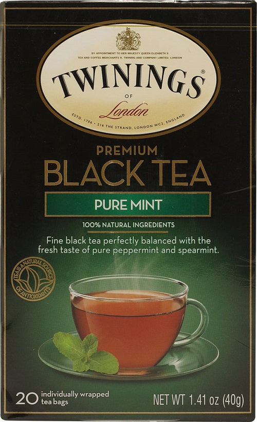 Premium Black Tea Pure Mint