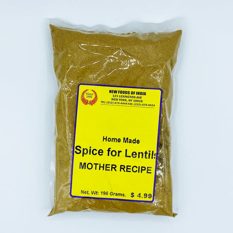 Spice for Lentils Mother Recipe