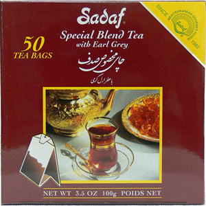 SADAF Special Blend with Earl GreyTea 50 Teabags