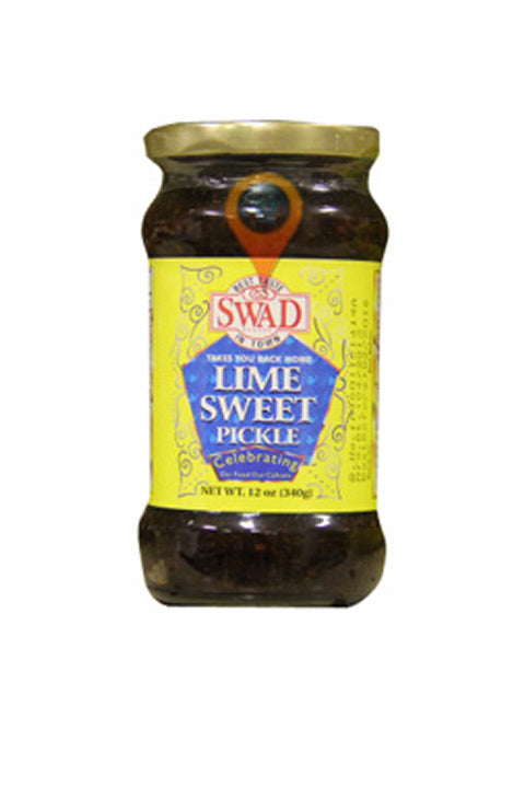 Lime Sweet Pickle 12 Ozs (SWAD)