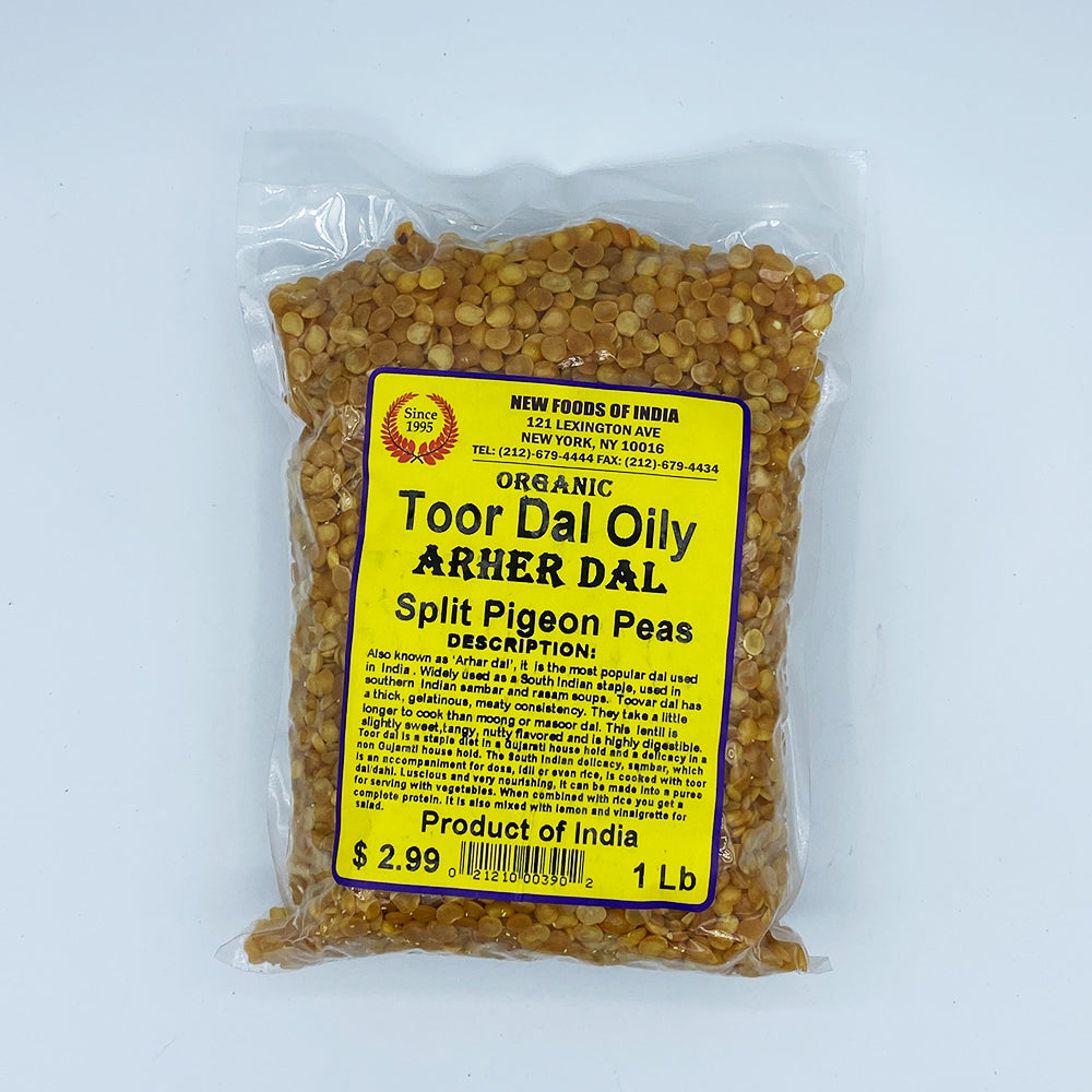 Organic Toor Dal Oily Arher Dal
