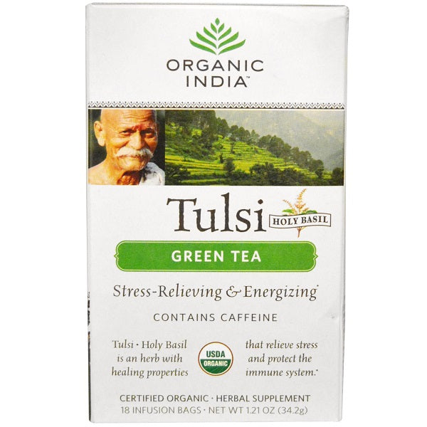 Tulsi Green Tea 18 infusion Bags