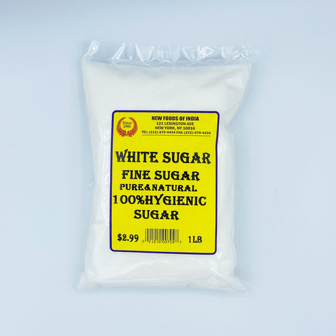 SUGAR WHITE FINE 1 LB 100% Hygienic Sugar