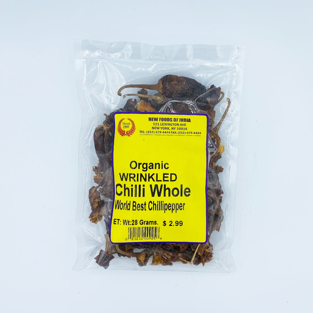 Organic Wrinkled Chilli Whole