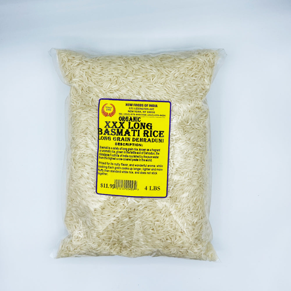 Organic XXX Long Basmati Rice