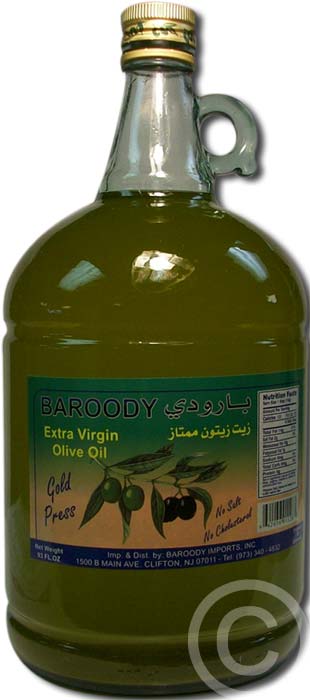 Olive Oil Extra Virzin (Baroody) 93 OZS
