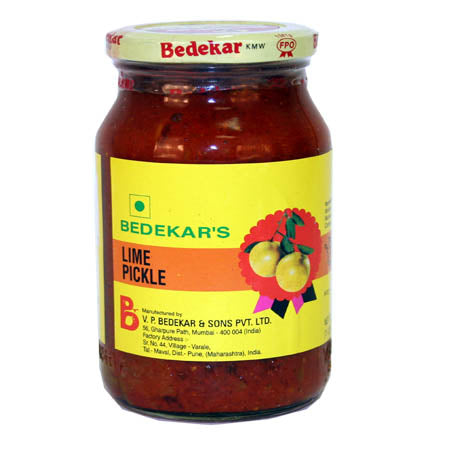 Lime pickle 14 OZS (Bedekar)