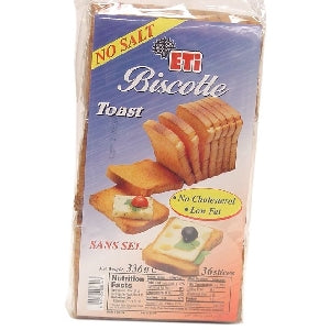 Biscotte Toast, No Salt