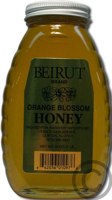 HONEY PURE ORANGE BLOSSOM 16 OZS