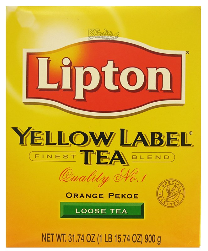LIPTON YELLOW LABLE TEA LOSSE 900gram