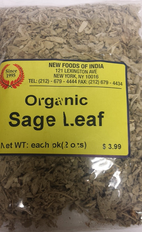 Organic Sage Leaf 2 Ozs