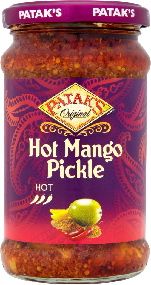 Mango Pickle Hot 10 Ozs (Pataks)