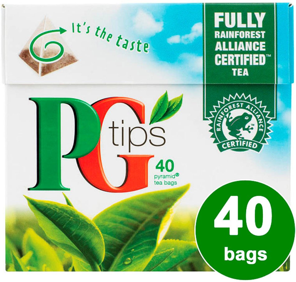 PG Tips Green Tea Bags