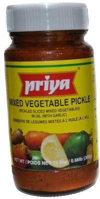 Mixed Vegetable Pickle 10.60 OZS (Priya)