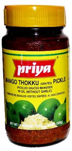 Mango Thokku Pickle 10.6 OZS (Priya)