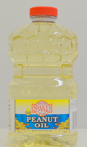 Peanut Oil 16 Ozs (Swad Brand)
