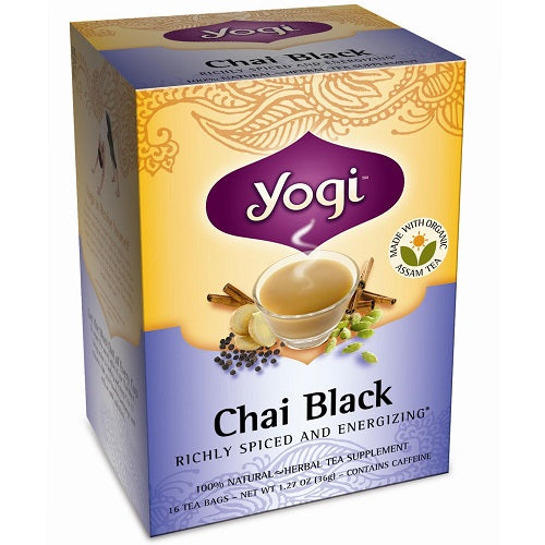 yogi chai black 36 gram