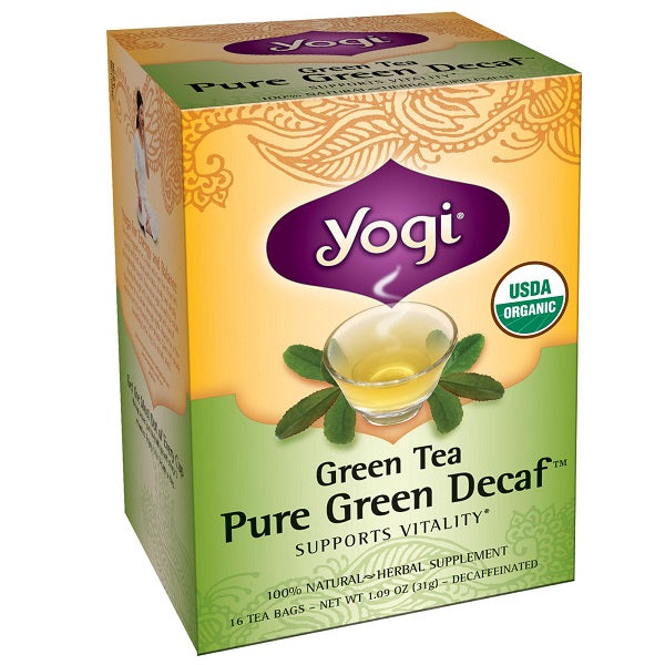yogi green tea (Decaf) 31 gram